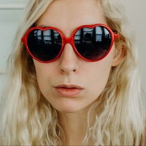 Vintage Heart Sunglasses